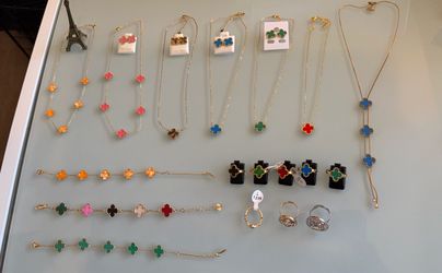 Joyería de trébol 🍀 oro laminado