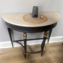Half moon table