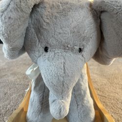 Pottery Barn Elephant Plush Rocker