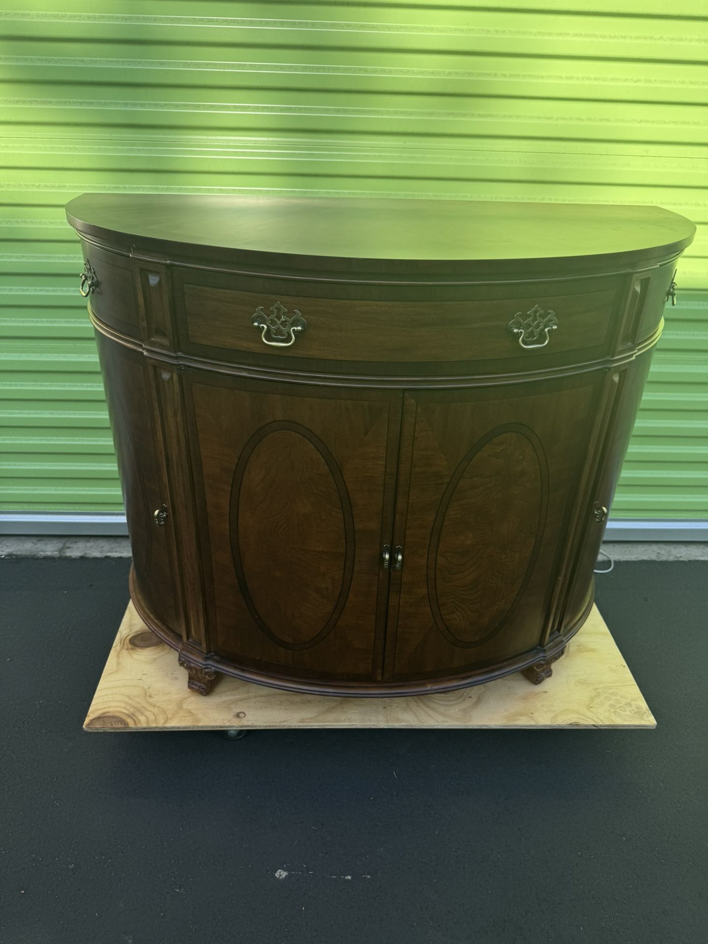 Beautiful Half Moon Credenza 