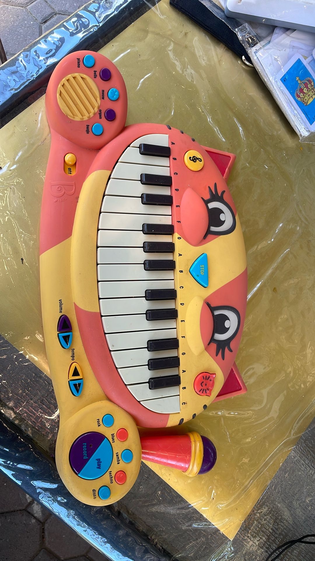 Meowsic Organ Whit Microphone