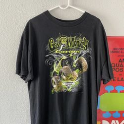 Gas Monkey Garage Vintage Monster Jam T-Shirt Graphic Tee