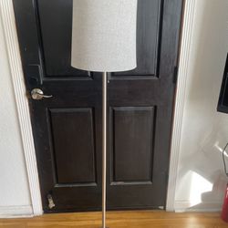 Gray Floor Lamp