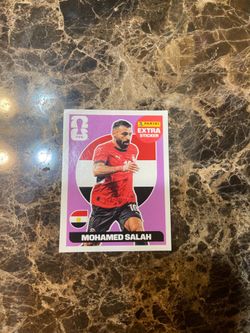 Mohamed Salah Panini Extra Sticker World Cup 2026
