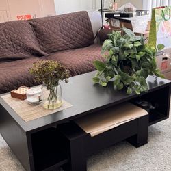 Coffee Table With Drawers 