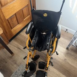 Kids Orthopedic Adjustable Wheel Chair $100