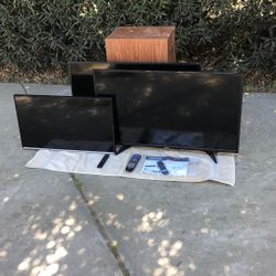 3 Smart Televisions - Late Models