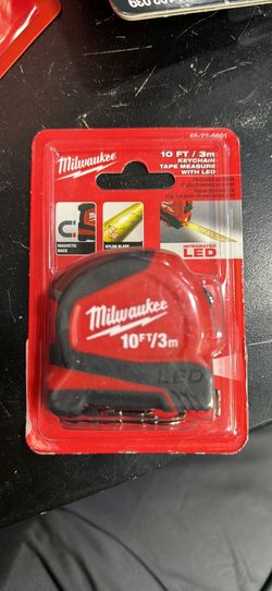 Milwaukee keychain ten foot tape measure