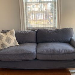 Slip-covered Sofa 