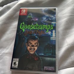 Goosebumps Dead Of Night For Nintendo Switch