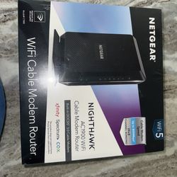 NIGHTWAHK AC1900 Cable Modem Router 