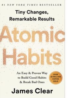 Used like new Atómic Habits Book