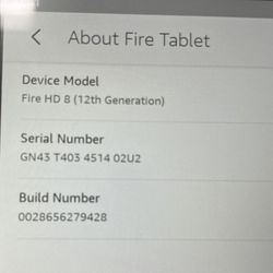 (75865)KINDLE FIRE HD8