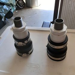 Adapter From 2" Outlet to Garden Hose
