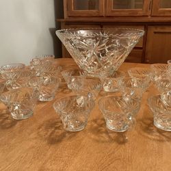 Glass Serving Set