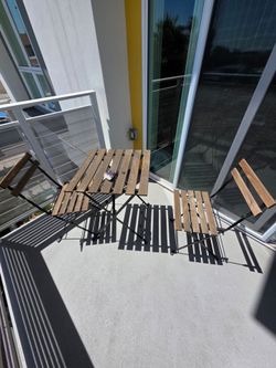 Outdoor patio set