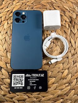 📱 iPhone 12 Pro Max | 128GB | Pacific Blue | Unlocked (Any Carrier)