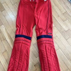 Slalom Snow Pants Men’s 30R/women’s Size 6, Padded Knees