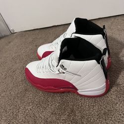 Cherry red Jordan 12s 