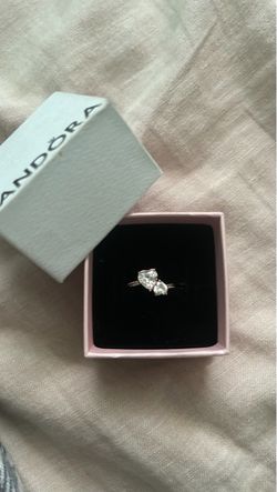 Pandora Double Heart Ring
