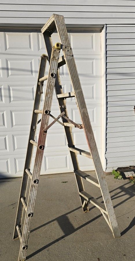 Aluminum 6 Ft Folding Ladder Now Probably Not Honey He's Got A Million Things On His Plate How Many Years Ago