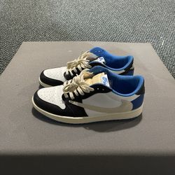 Travis Scott Fragment  Jordan 1 Low Size 12