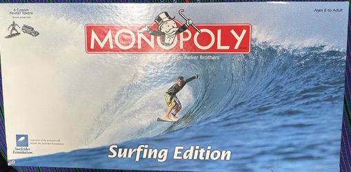Monopoly 2003 Surf Edition - Never used