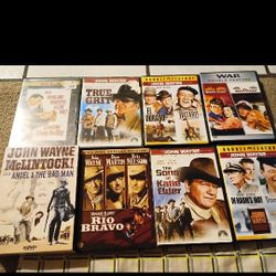 John Wayne Dvds Low Price Rio Bravo , El Dorado, Hatari, True Grit, DVD Lot