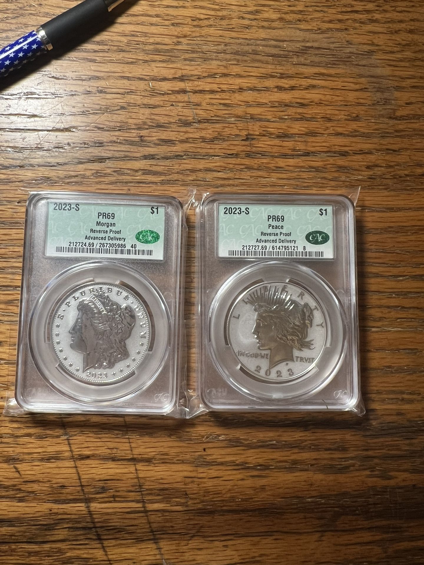 2023 Reverse Proof set morgan Peace
