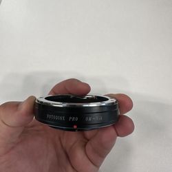 Fotodoix Pro Lens Mount Adapter OM 35mm SLR Lens to Nikon F Mount SLR