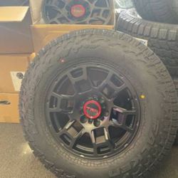 Toyota 4Runner Rims TRD Pro Style Wheels Lexus Lx470 FJ Cruiser Land Cruiser Tacoma Tundra Sequoia