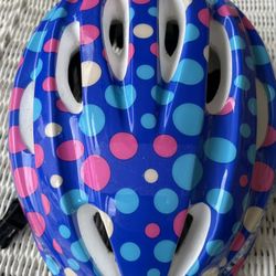 Girl Bike Helmet Ages 5&6 Yrs Old 