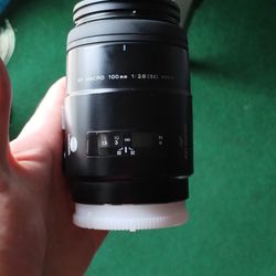 Camera Lens minolta af 100mm macro