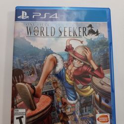 One Piece World Seeker PS4
