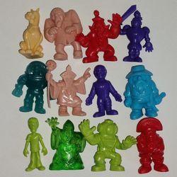 12-pc Scooby Doo Tiny Mights Figures Complete Set