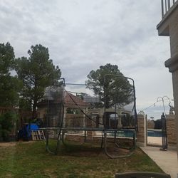 Heavy duty 13 by 13 trampoline