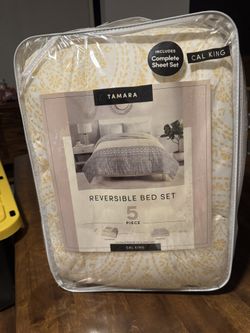 Tamara 5 piece bed set for Cali King