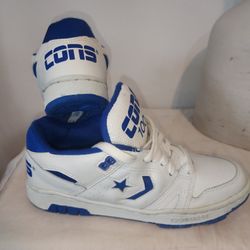 Converse Cons 100 Mid Top Men's Sz US 9 Approx White Shoes Sneakers Vintage 