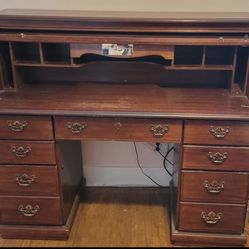 Antique Roll Top Desk