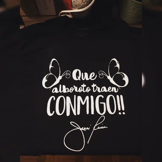 Jenny Rivera Custom T-shirt Que Alboroto Traen Conmigo