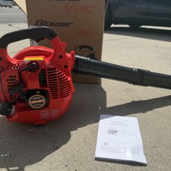 Handheld Gas Leaf Blower with Collection Bag 25.4cc 2-Cycle 2 in 1 Leaf Vacuum Gas Blower for Lawn Care, Yard Debris & Light Snow 