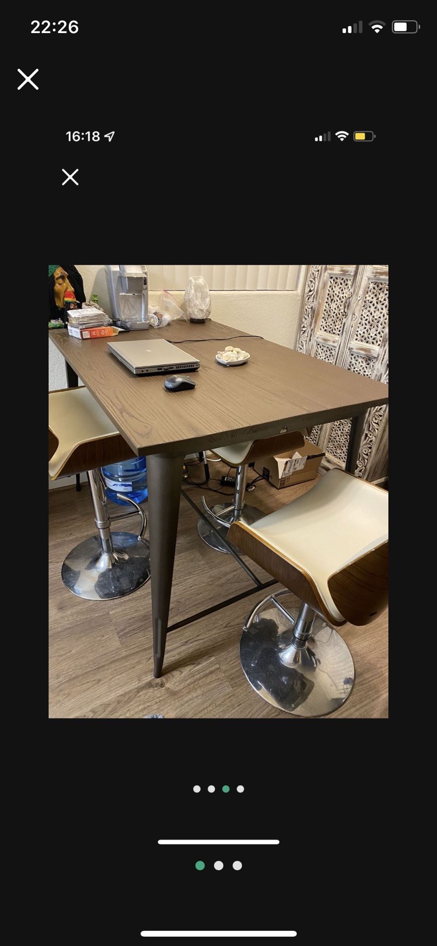 Brand New In Box Never Open Dinning Table Stool Like In The Picture