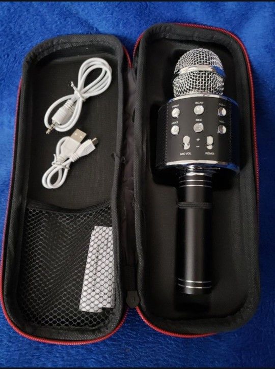 New!! Bluetooth speaker/microphone karaoke... $30