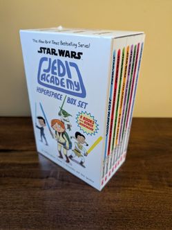 Star Wars Jedi Academy Boxed Book Set of 8 Books