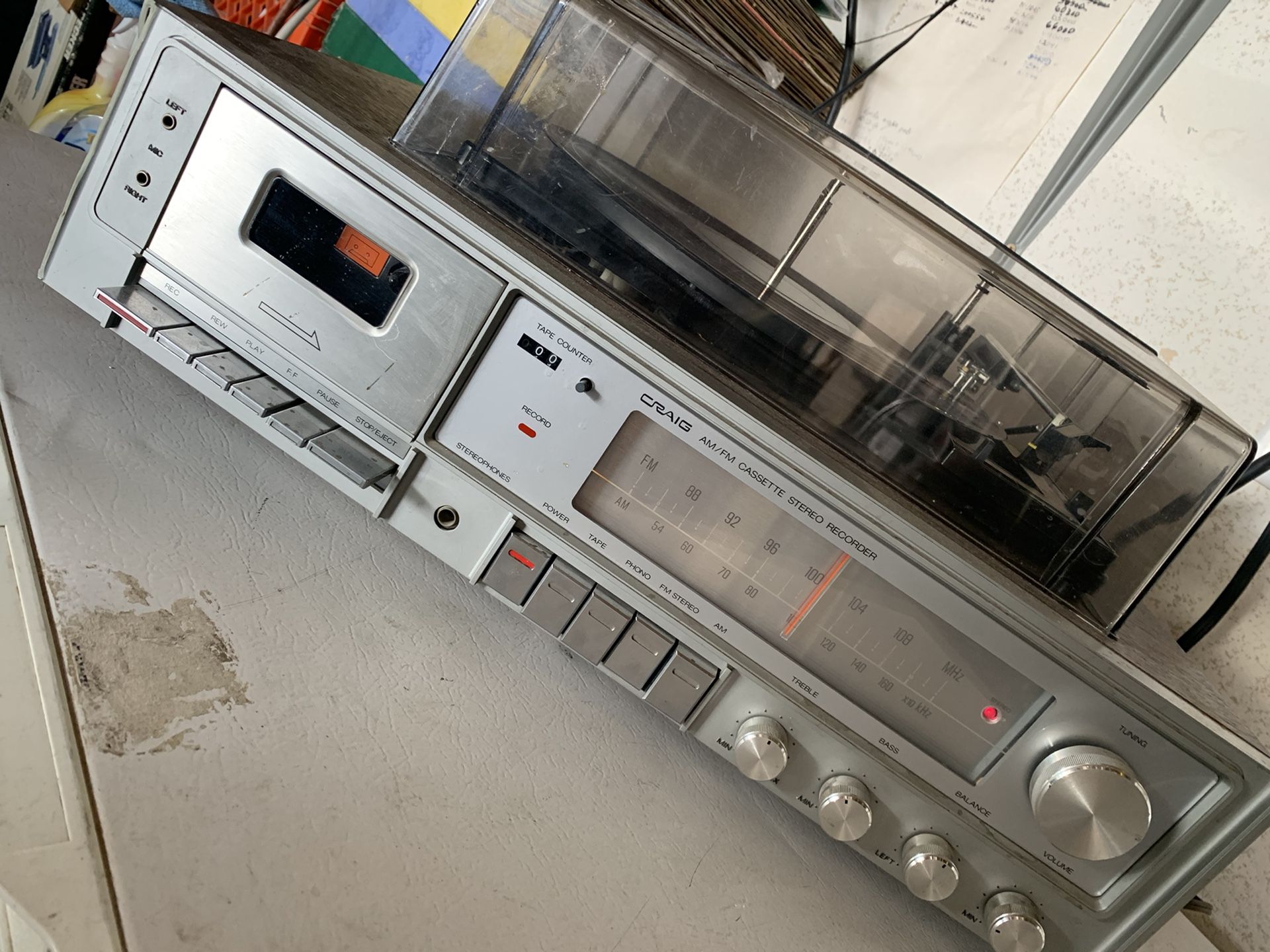 Vintage Craig Stereo Receiver H462