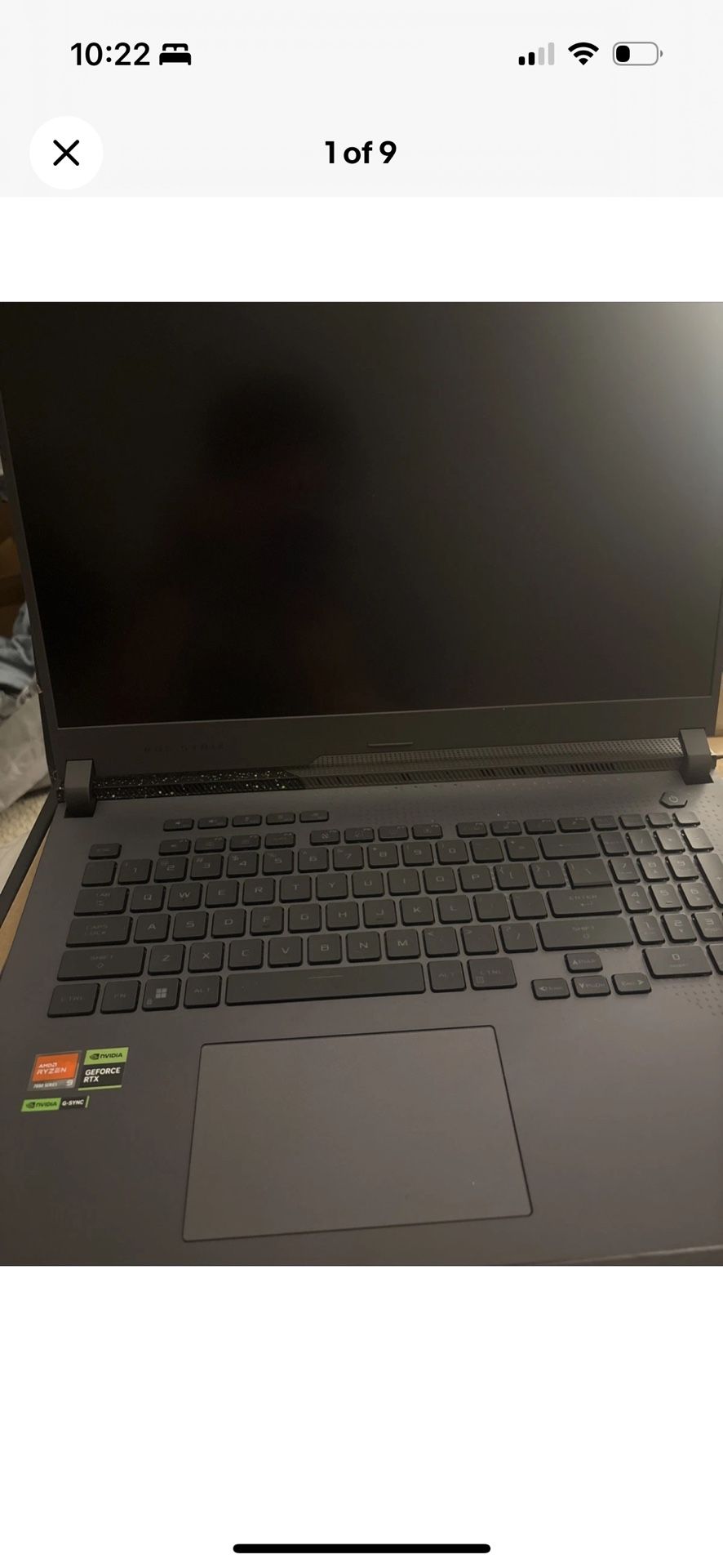 ROG STRIX GAMING LAPTOP