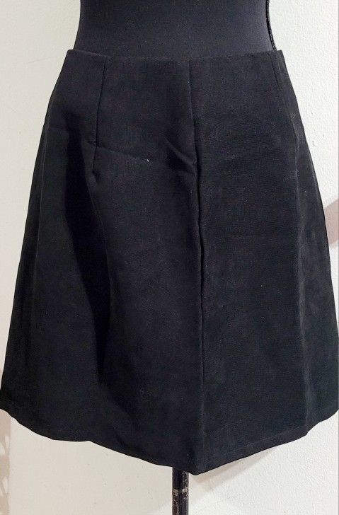 Women Small Black Mini Skirt