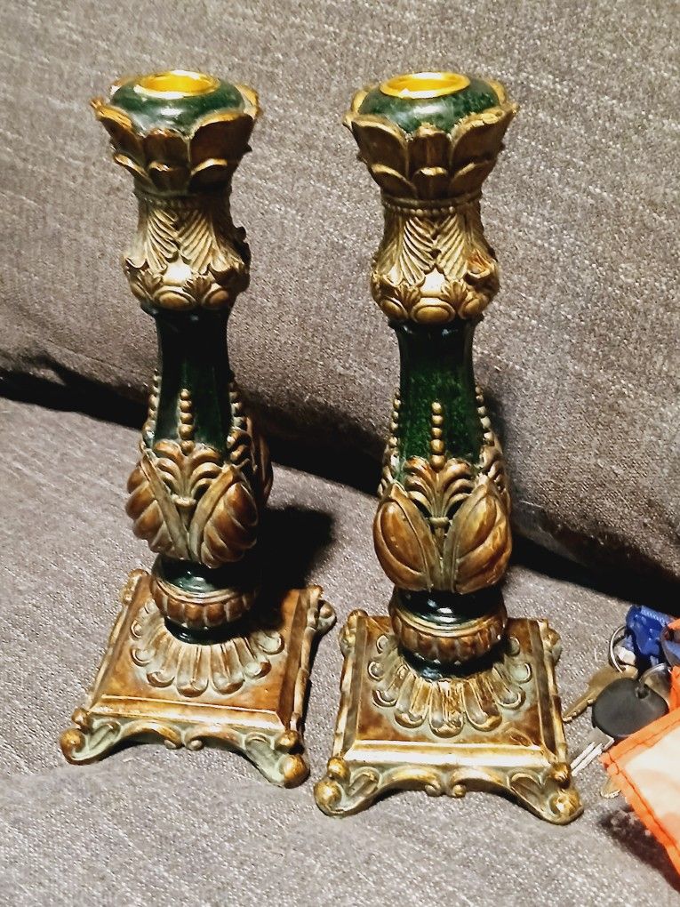 Candlestick Holders . 