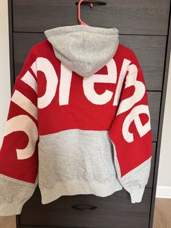 Supreme hoodie red