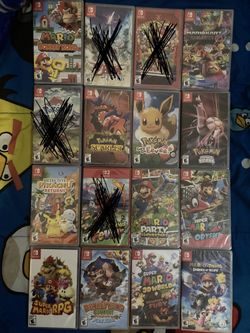 Nintendo Switch Games NEW SEALED Please Read Description